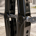 HOMCOM Scissor Jack-Compact size for transportation and convenience