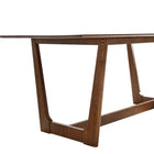 Modway Solara 71" Rectangle Wood Dining Table - Walnut-8