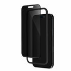 Blu Element Privacy Tempered Glass Screen Protector with Installation Kit iPhone 16/15-Sensitive & Smooth Touch: Feels and reacts just like your natural screen for a seamless user experience
