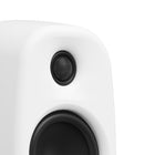 Kanto Powered Desktop Speakers with USB-C, RCA, Bluetooth 5.3 and Headphone Out - Chalk - 2 Pack-Automatic 100 Hz low pass filter when subwoofer is connected