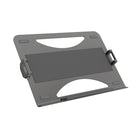 ShoppingAll Laptop VESA Mount Tray Clamp Bracket Attachment-Universal Compatibility: The tray holds 12” -17” laptops and is compatible with 75mm x 75mm or 100mm x 100mm VESA mounting holes.