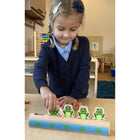 Yellow Door Five Frogs on a Log Number Line Toy-8