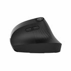 JLab JBuds Ergonomic Vertical Wireless Mouse - Black-Ergonomic design for comfortable wrist position