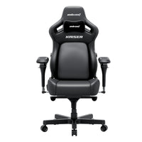 AndaSeat Kaiser 4 XL Premium Gaming Chair - Elegant Black-A New Era of Comfort and Cleanliness: The Kaiser 4 introduces a new standard in the industry, combining luxury with practicality. Developed in collaboration with Amway, the chair features high-quality, easy-to-clean polyurethane leather, ensuring that spills and stains are effortlessly wiped away. This innovative material not only emphasizes a modern, minimalist aesthetic but also stands as a testament to AndaSeat's commitment to durability and luxur