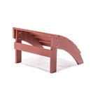 Backyard Lifestyles Footrest - Red-The Beauty of Wood Without the Maintenance.
