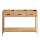 Modway Zaire 48" Single Sink Compatible Bathroom Vanity Cabinet - Natural-9