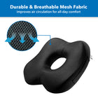 Mount-It Ergo Collection Ergonomic Seat Cushion-Manufacturers Limited Lifetime Warranty