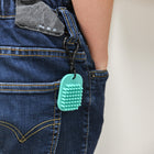 Bouncyband Calming Clips - 12 Pack-PERFECT SMALL PRESENT: The 12 assorted multi-textured key chains come in a pack and are 2" x 1.5", making them perfect to give out as small prizes, teacher gifts, party favors, and stocking stuffers
