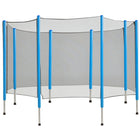 Soozier 12' Trampoline Net Enclosure with 8 Poles-Net enclosure only, trampoline not included