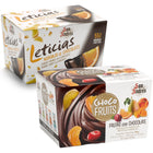 San Andrés Chocolate Fruit Delights Assortment - 150 g - 2 Pack-Includes candied orange slices coated in dark chocolate