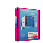 Staples Better Binder - 1" - Pink-Longer lasting, easier to use