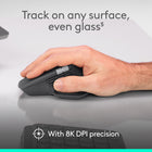 Logitech MX Master 4 Ergonomic Wireless Mouse - Black-Ergonomic mouse designed for comfort, MX Master 4 keeps you in flow with a natural tilt, intuitive buttons, and a thumb scroll wheel that reduces hand stress for fluid navigation