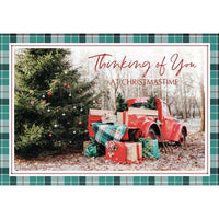 Mill Brook Studio Christmas Greeting Cards/Envelopes - 5-3/8" x 7-3/4" - Thinking Of You - 18 Pack-Premium quality greeting cards