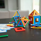 Geomag Geometry Lab Recycled - 244 Pieces-The engaging content gives insight to both structured and open-ended play
