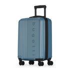 Bugatti The Classic Carry-on Hardside Luggage - Blue-Four 360-degree spinner wheels for effortless, smooth & quiet rolling