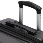 Swiss Gear Hardside Spinner 24" Checked Luggage - Dark Grey-Zippered separator panel with an integrated wet bag and flat packing pocket
