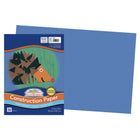 Prang Construction Paper - Blue - 12" x 18" - 50 Sheets-Heavyweight groundwood construction paper