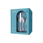 Casa Domani Brocade 16-Piece Flatware Set-The product is dishwasher safe