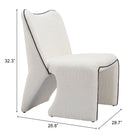 Zuo Novo Accent Chair - Ivory-6