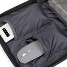 Bugatti Munich Pro 21.5" Carry-On luggage - Spinner - Front Pocket - Black-Smooth Maneuverability with 8 dual 360° spinner wheels