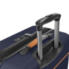 Bugatti Cannes 23.50" Hardside Spinner Check-in Luggage - Navy-Double 360-degree spinner wheels for smooth and quiet rolling (8 wheels)
