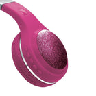 Limited Too Glitterbomb Wireless Bluetooth Headphone - Pink-Beauty, Sound - and durable plastic