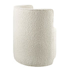 Modway Della Boucle Fabric Swivel Chair - Ivory-No Assembly Required
