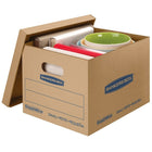 Bankers Box SmoothMove Classic Moving Kit  - Assorted Boxes - 12 Pack-Convenient lift-off lids