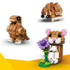 LEGO Creator Cute Hamster with a Flower-All 3 models come with nature accessories for added play value