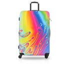 TUCCI Italy Vortice II Art 3-Piece Hardside Luggage Set-Lightweight Polycarbonate Hard Shell - Flexible, durable, impact‑resistant suitcase material that keeps your travel bag strong yet ultra‑light for easy lifting and airline compliance