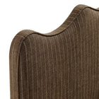 Modway Athena Striped Fabric Upholstered Twin Size Headboard - Earth Stripe-7