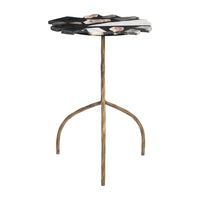 Zuo Baia Side Table - Multicolor-Rubber feet help prevent floor scratches
