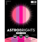 Astrobrights Colour Paper - 8.5" x 11" - Interstellar Pinks - 100 Pack -Acid-Free and Lignin-Free Printing Paper