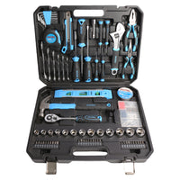 Fixtec All-Purpose Homeowner's Tool 234-Piece Set-Made of chromium-vanadium steel, they are strong and corrosion-resistant. 