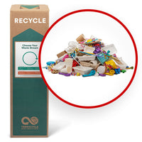 TerraCycle Dining Disposables and Party Supplies - Zero Waste Box - Medium-Recycle any party and decoration item or packaging, including: single-use cups, plates, straws, or utensils (e.g., plastic, Styrofoam), storage containers, wrapping paper, ribbons, bows, tissue paper, napkins, garlands, noise makers, party favours, punch bowls, balloons, and confetti packaging.