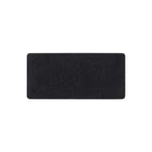 BlueDiamond Regular Premium Felt Deskpad for Home Office Gaming Anti-Slip Rubber Bottom - 25.6" L x 11.8" W - Charcoal-Felt Textured Surface: Premium look and feel for your modern workspace