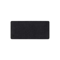BlueDiamond Regular Premium Felt Deskpad for Home Office Gaming Anti-Slip Rubber Bottom - 25.6" L x 11.8" W - Charcoal-Felt Textured Surface: Premium look and feel for your modern workspace