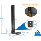 Mount-It! Universal Soundbar Mount Brackets - Wall Installation-9