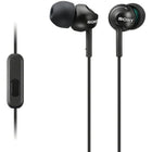 Sony MDREX110APB Headphone with Smartphone Control, Black-Assignable controls for smartphone control and integration