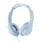 Basic Tech BTHBL Wired Headphones - Blue-Deep Base
