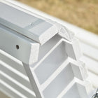 Outsunny Porch Swing with Chains & Cupholders-Made of fir wood with a painted with a water sealing paint
 