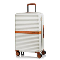Champs Vintage II 24" Luggage Case - Ivory-Expansion System on all cases