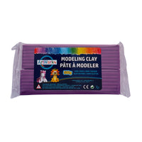 DBLG Imports Artworks Modelling Clay - 500g - Purple-Soft and pliable, will not stain hands or surfaces