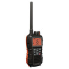 Cobra Bluebound 350 VHF Handheld Marine Radio - Black/Orange-12-Hour battery life with larger rechargeable lithium-ion battery 