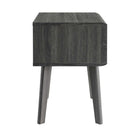 Modway Render End Table - Charcoal-Durable Particleboard Construction