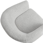 Modway Muse Boucle Fabric Barrel Accent Chair - Newsprint-8