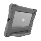 Brenthaven Edge Bounce Case for 10.2" iPad (9/8/7th Gen) - Grey-Drop tested up to 6 feet and TechShell certified featuring maximum device protection beyond mil specs, exceeding MIL STD 810G