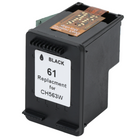 Nexink HP 61 Remanufactured Ink Cartridges - Standard Yield - Black - 2 Pack-Reliable performance, remarkable results