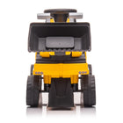 Freddo CAT Excavator Foot to Floor Kids Ride- On - Yellow-Foot-to-Floor Fun: Easy for little ones to propel and control