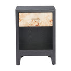 Zuo Noite Side Table - Multicolor-Painted Fir Wood square shape tabletop